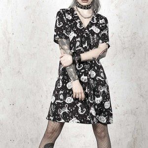 Disturbia felis mini cat dress